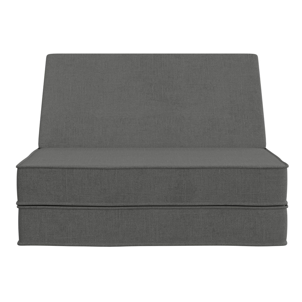 Lofty - Convertible Soft Seating 2 Piece Set - Coastal Graphite