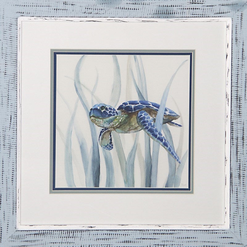 Blue Baby Sea Turtle