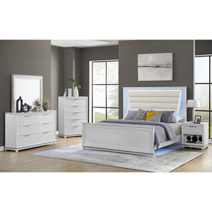 Denmark - 6-Drawer Dresser - White