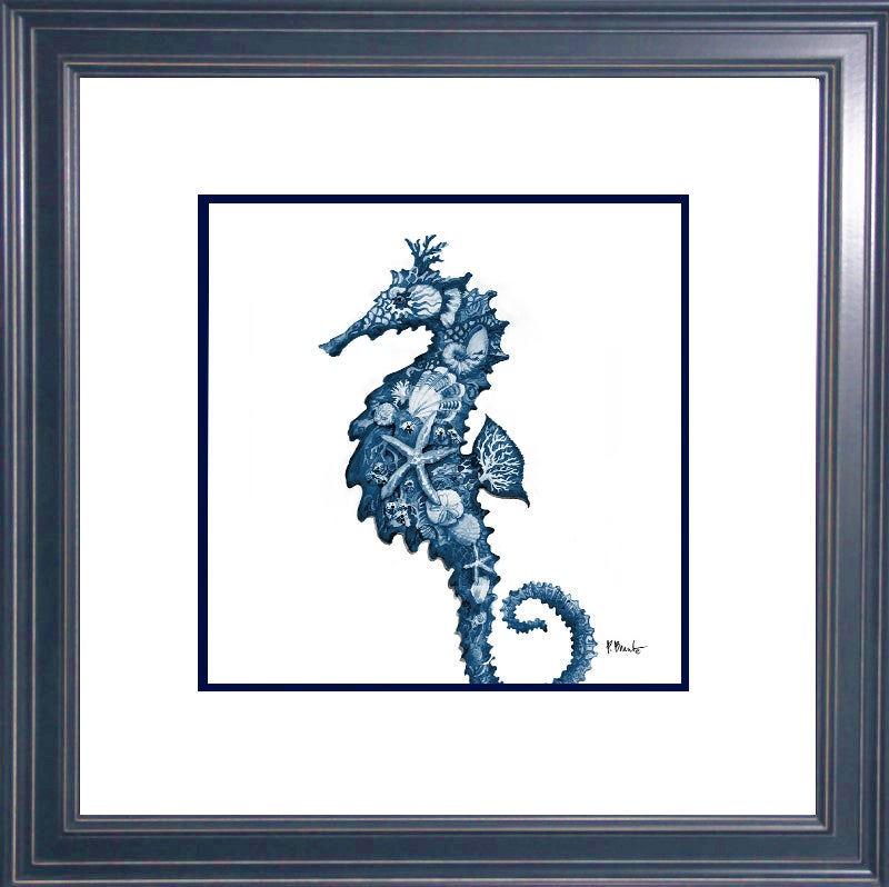 Blue Seahorse