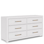 Rosalie - 6 Drawer Dresser - White - White