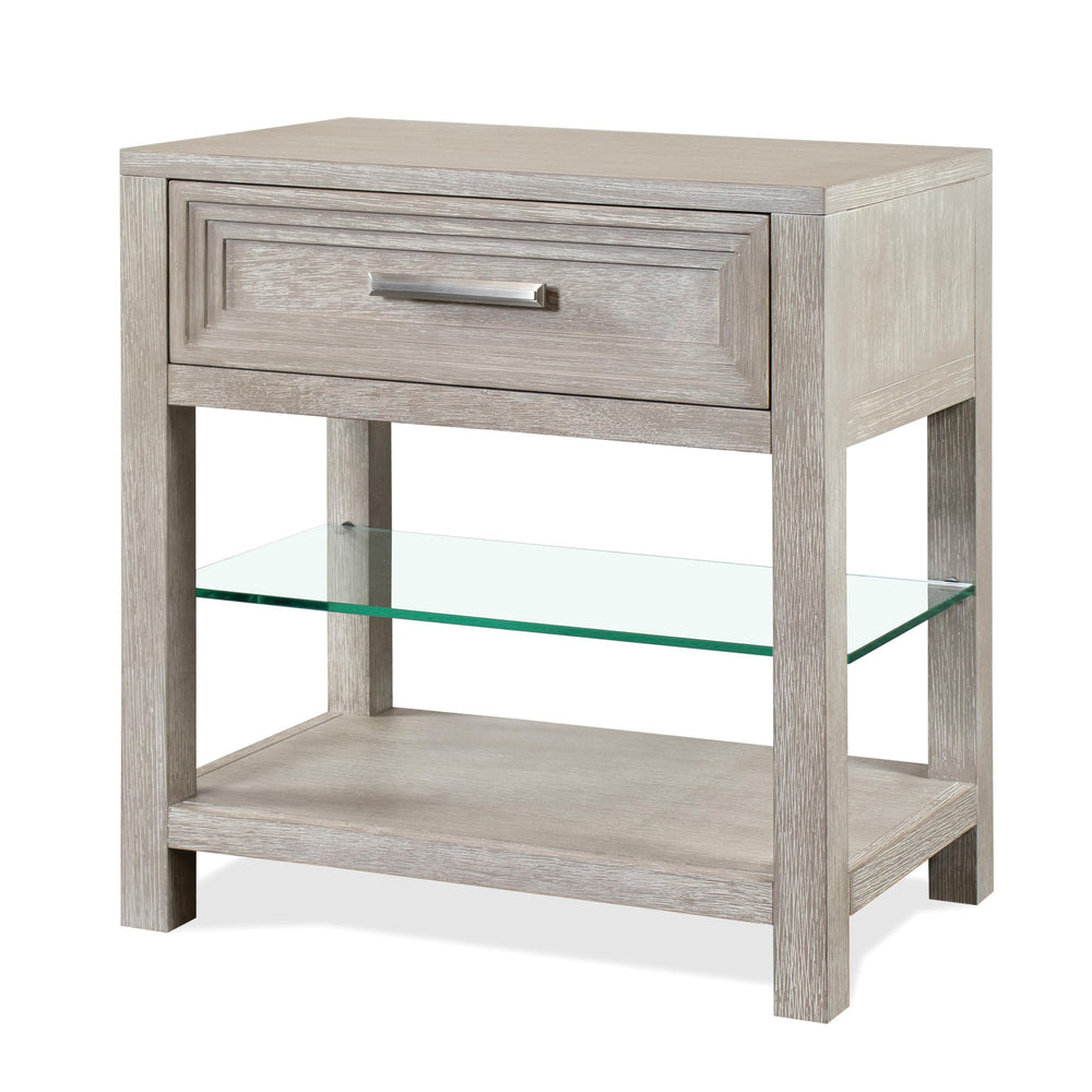 Cascade - One Drawer Nightstand - Gray