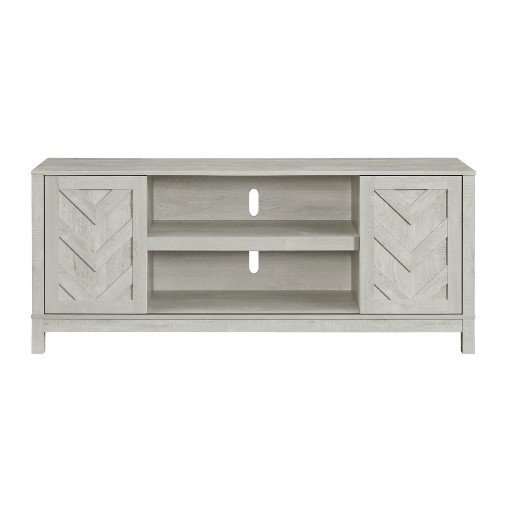 Eleanor - 70"" TV Stand With Sliding Door - White