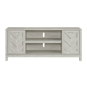 Eleanor - 70"" TV Stand With Sliding Door - White