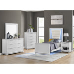 Denmark - Dresser And Mirror Set - White