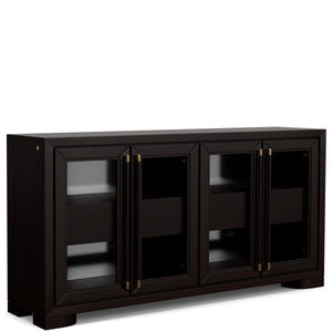 Lydia - Display Sideboard - Dark Brown