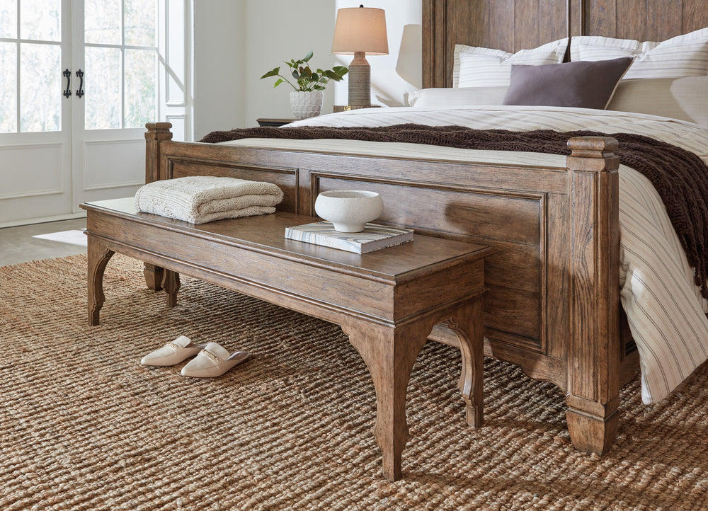 Americana - Bed Bench - Light Brown