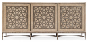 Melange - Suzani 3-Door Entertainment Console