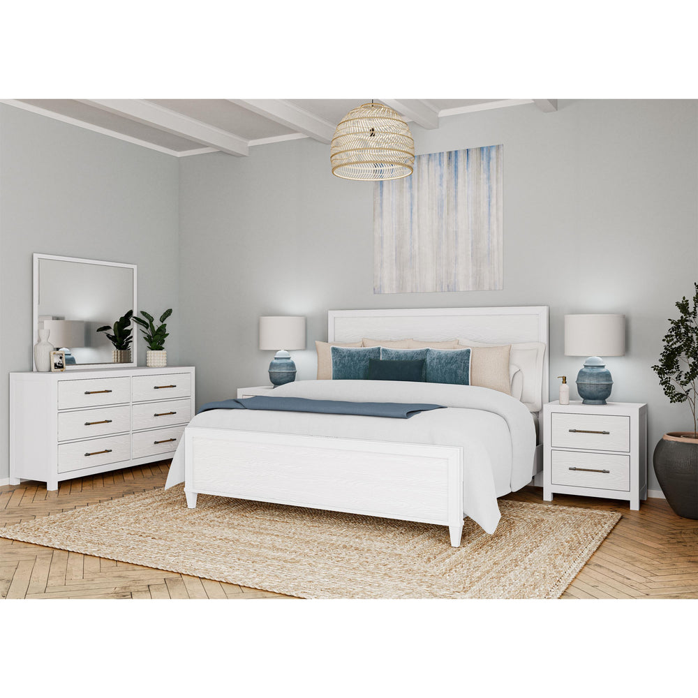 Rosalie - 6 Drawer Dresser - White - White