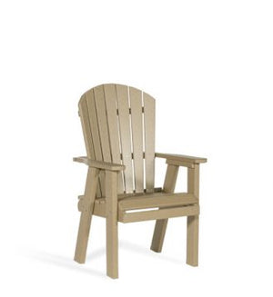 Fanback Chair Dining Height