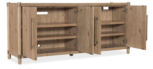 Vineyard Row - Entertainment Credenza - Light Brown