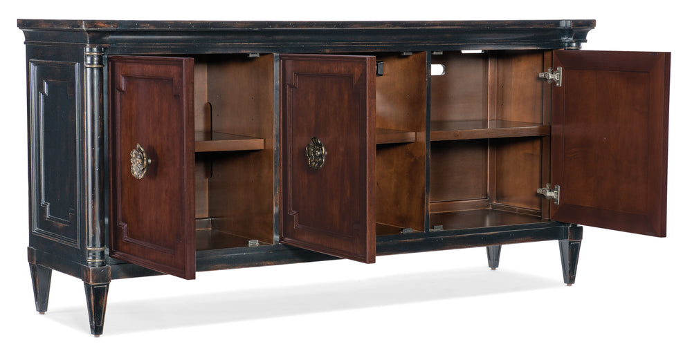 Charleston - Entertainment Console - Dark Brown