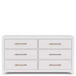 Rosalie - 6 Drawer Dresser - White - White