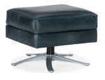 Roen - Swivel Ottoman - Blue