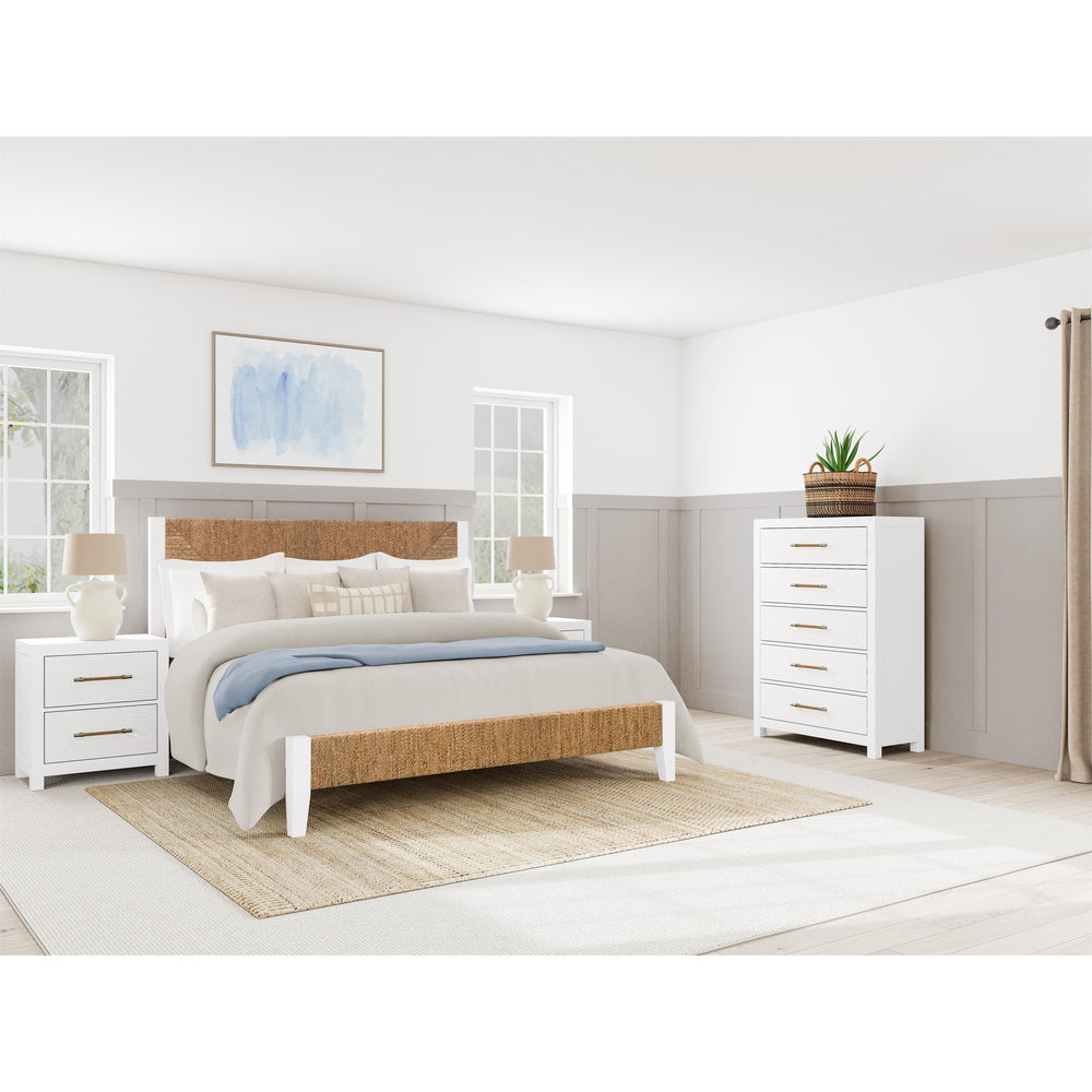 Rosalie - 5 Drawer Chest - White