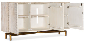 Entertainment Console 70" - Light Wood