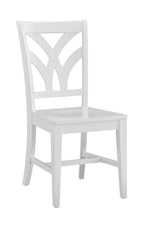 Hampton Collection - Palm Chair in Pure White