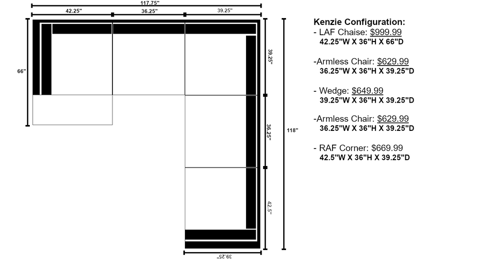 Kenzie Sectional