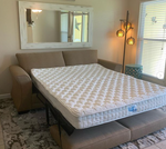 Commercial Grade Cozy Queen Sleeper 5 Year Warranty