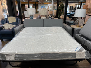 Commercial Grade Classic Square Queen Sleeper - 3 Year Warranty (Comfort Cool Mattress as shown in picture)