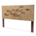 School Of Fish King Headboard