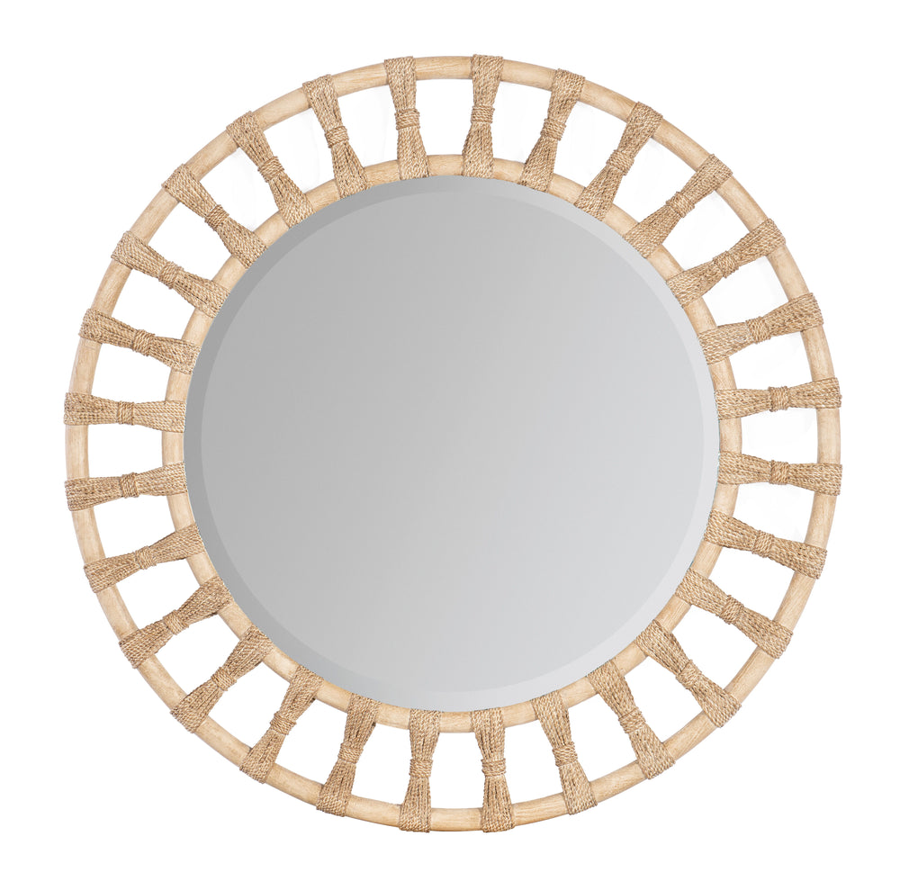 Retreat - Pole Rattan Accent Mirror