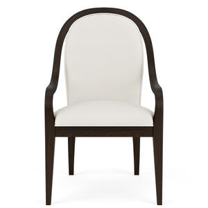 Lydia - Curved Upholstered Chair