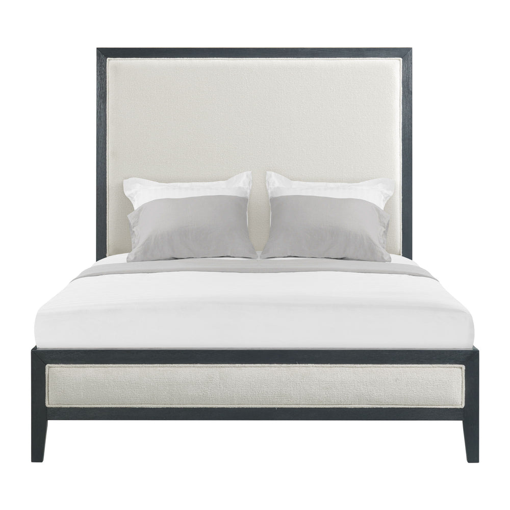 Versailles Contemporary - Fabric Panel Bed With Low Footboard