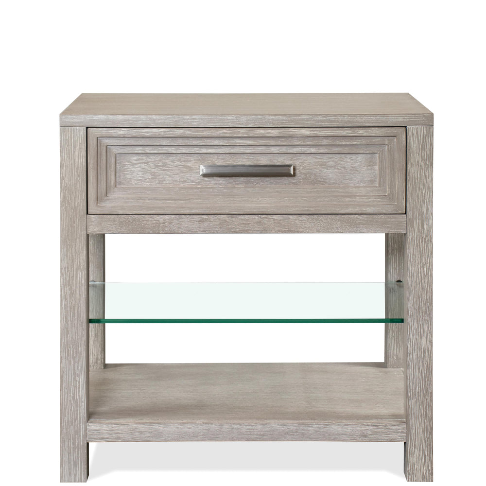 Cascade - One Drawer Nightstand - Gray