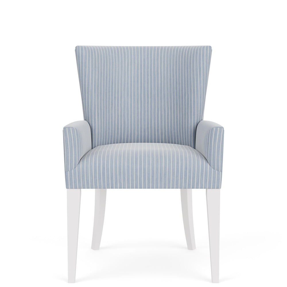 Rosalie - Upholstered Host Chair (Set of 2) - Blue