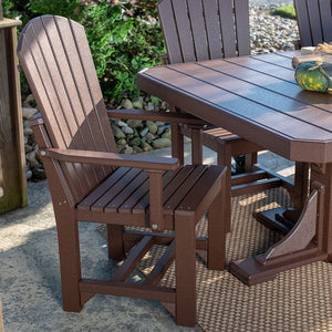 Adirondack arm chair dining height