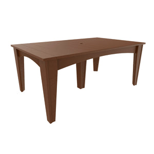 Island dining table 72