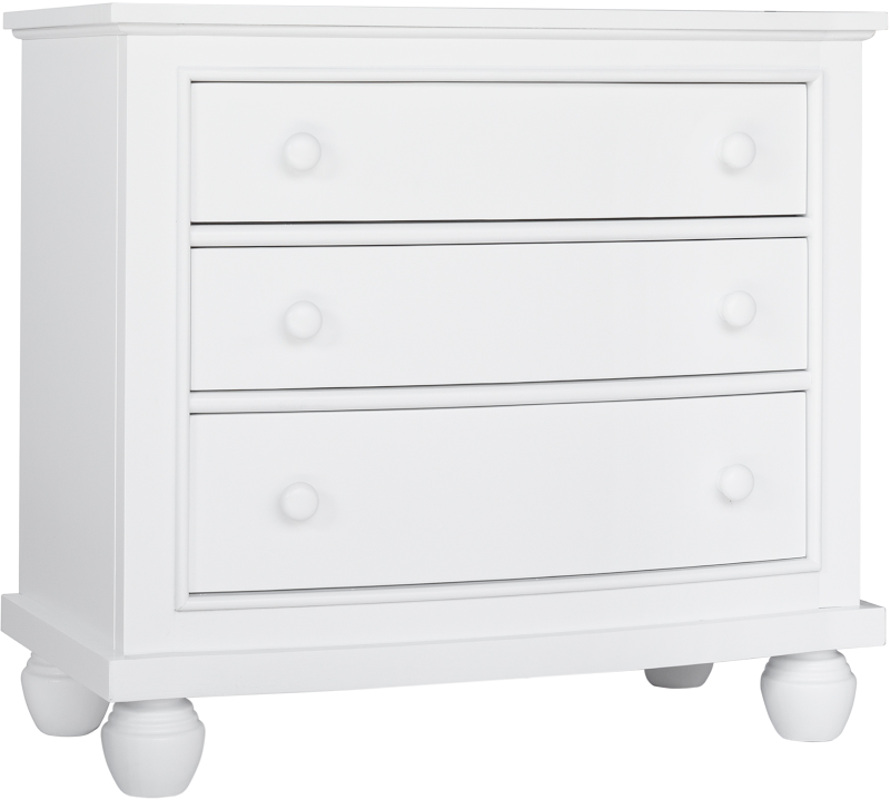 Nantucket 3-Drawer Nightstand