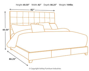 Dolante  Upholstered Bed