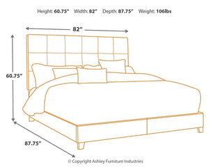 Dolante  Upholstered Bed