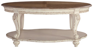 Realyn Oval Cocktail Table