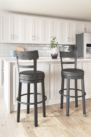 Valebeck Tall UPH Swivel Barstool(1/CN)