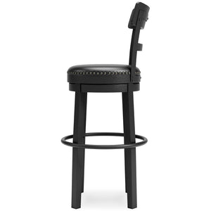 Valebeck Tall UPH Swivel Barstool(1/CN)