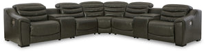 Center Line 7-Piece Power Reclining Sectional