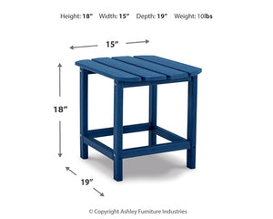 Sundown Treasure Rectangular End Table