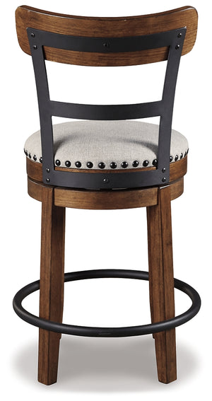 Valebeck UPH Swivel Barstool (1/CN)