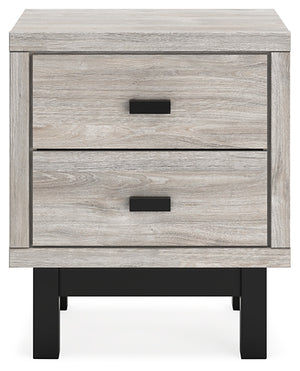 Vessalli Two Drawer Night Stand