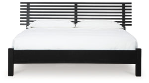 Danziar  Slat Panel Bed