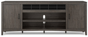 Montillan XL TV Stand w/Fireplace Option