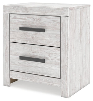 Cayboni Two Drawer Night Stand