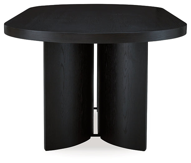 Rowanbeck Oval Dining Room Table