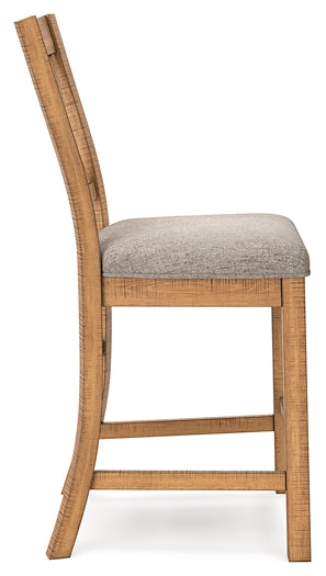 Havonplane Upholstered Barstool (2/CN)