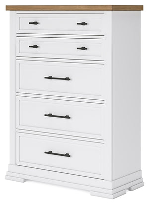 Ashbryn Five Drawer Chest