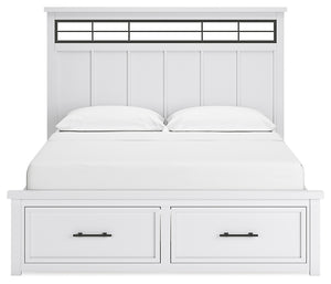 Ashbryn  Panel Storage Bed