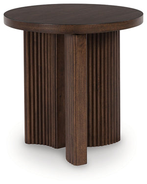 Korestone Round End Table